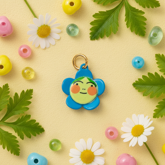 Flower Charm 4 - Garden Scene