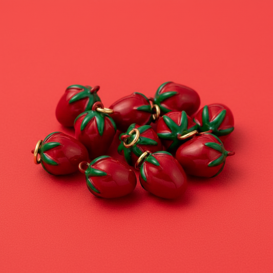 Strawberry Charm 8 - Red Group