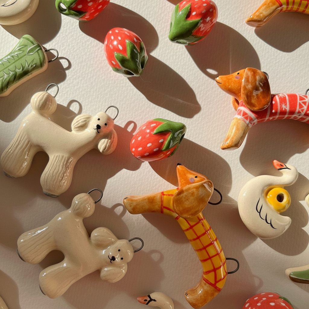 Ceramic Charms 2 - Sunlight Shadows