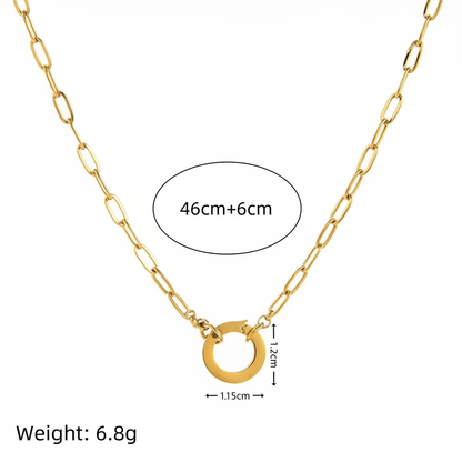 Necklace Size Diagram