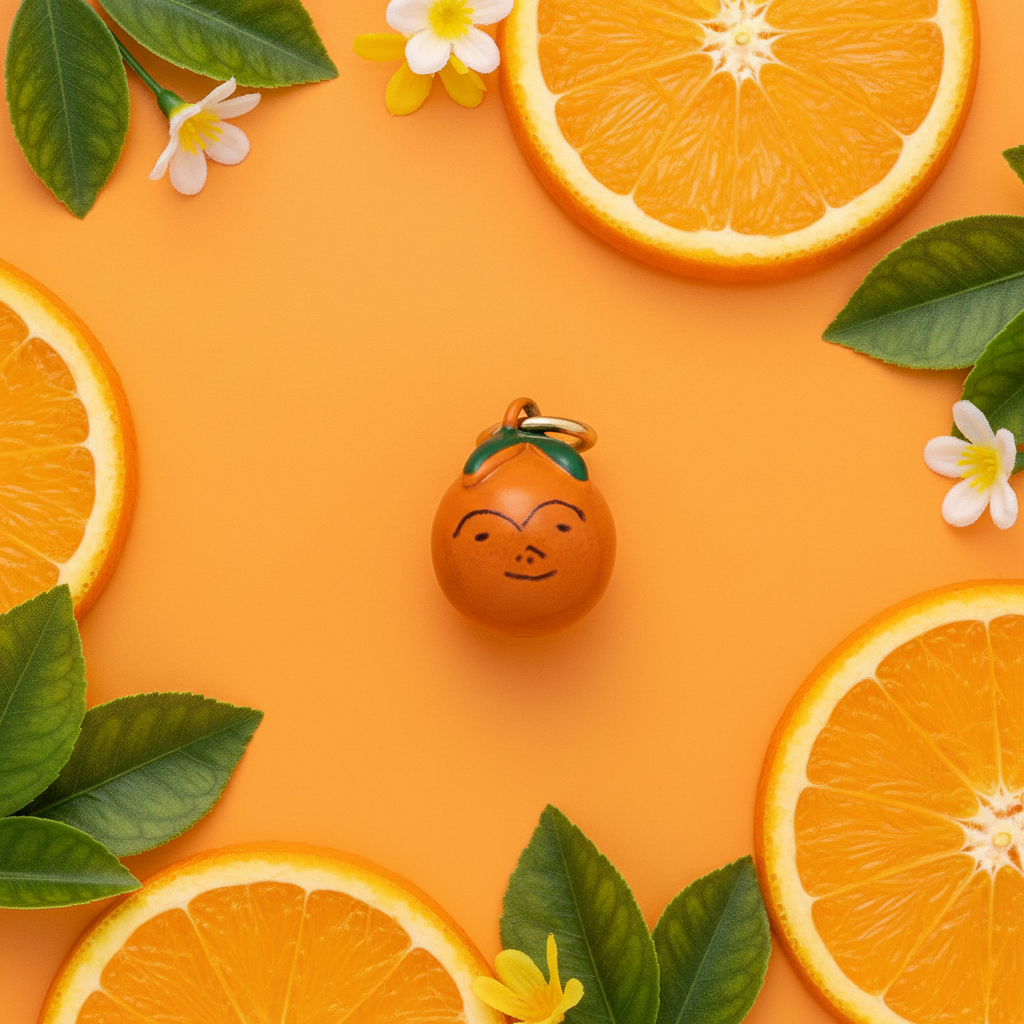 Orange Charm 4 - Citrus Scene