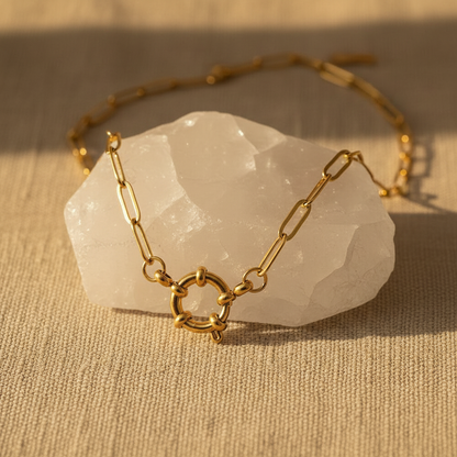 Quartz Crystal Golden Hour