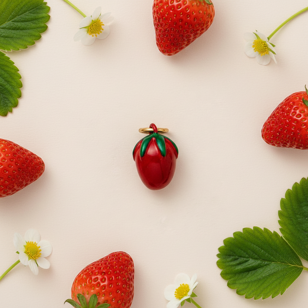 Strawberry Charm 4 - Summer Fruit Scene